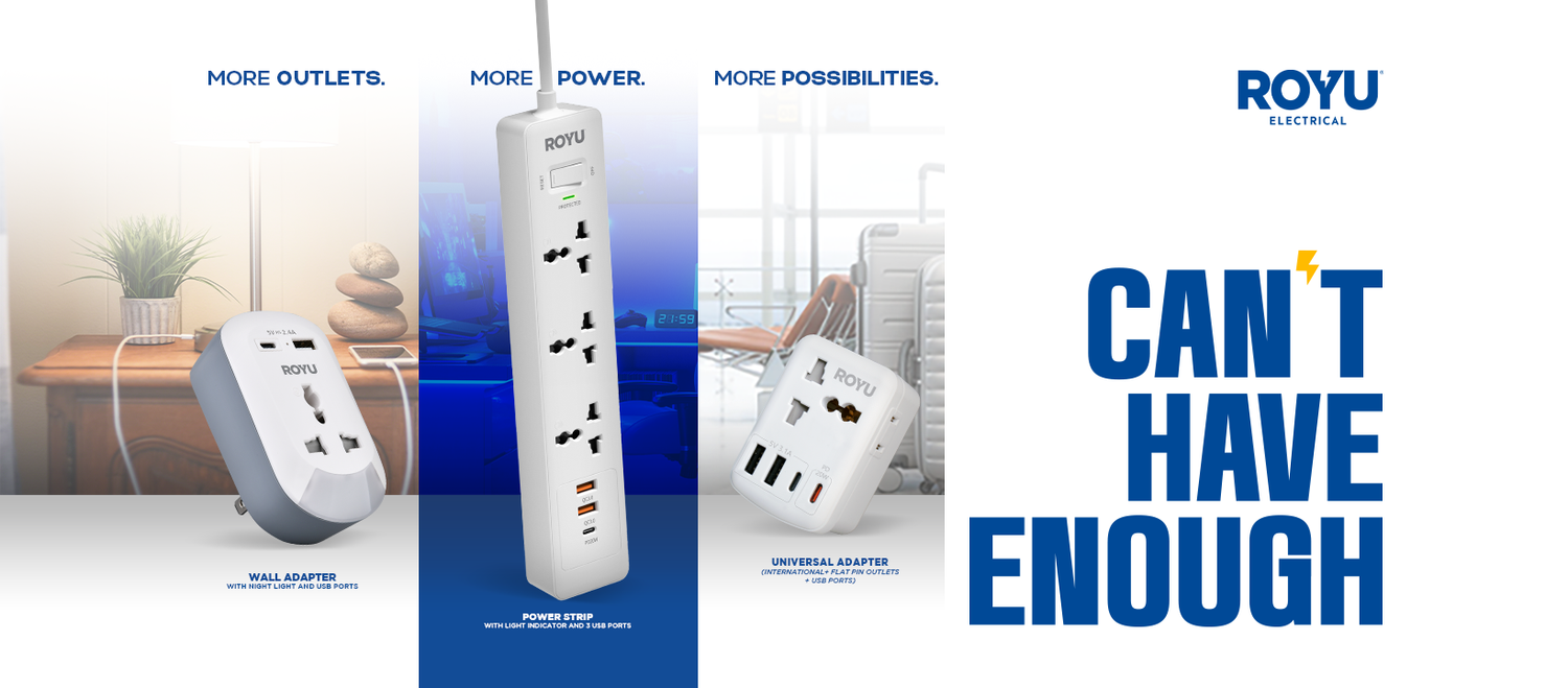 Can’t Have Enough: ROYU Powers Up Everyday Living