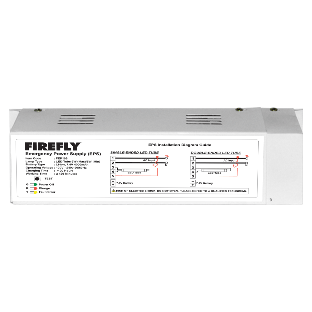 Firefly Battery Pack for 9W Basic LED Tube