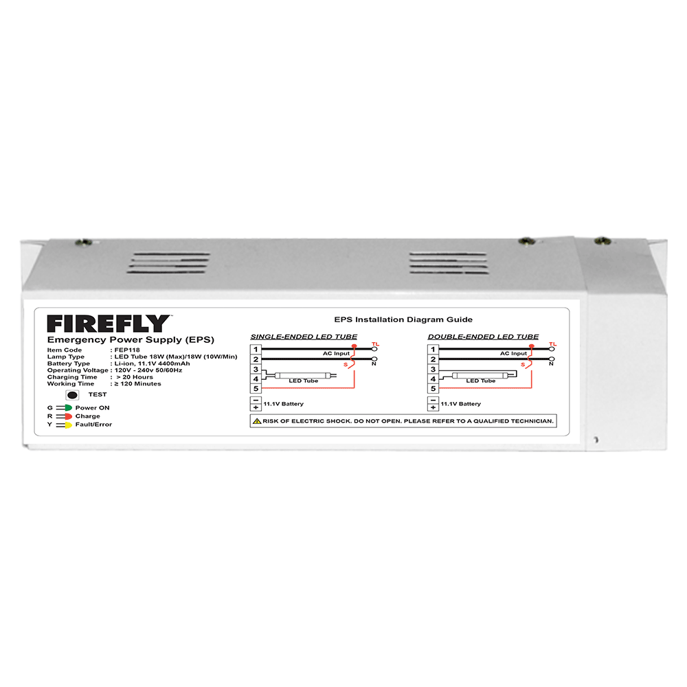 Firefly Battery Pack for 18W Basic LED Tube