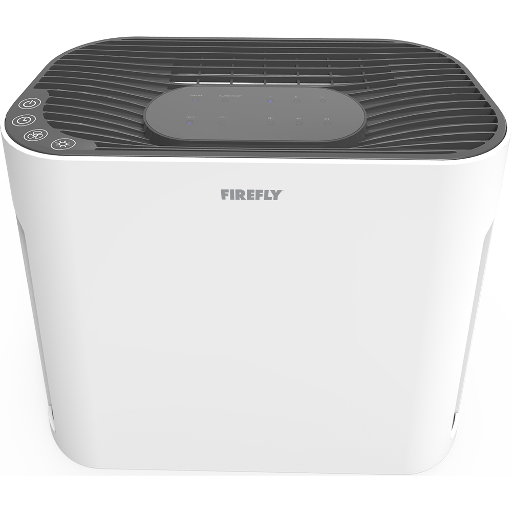 Firefly Yellow Shield Mini Air Purifier with UVC Light