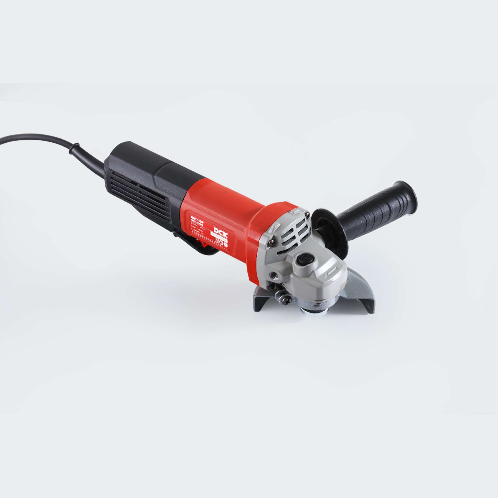 DCK Angle Grinder 4'' 1100W with slim body, auto stop carbon brush and M10 (Spin asdfasfasdfadsfsafsadf