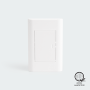 Royu Plano 1 Gang Switch Set White