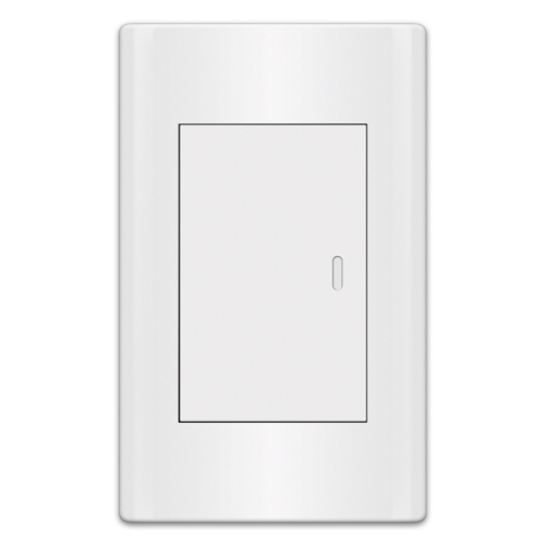 Royu Plano 1 Gang Switch Set White