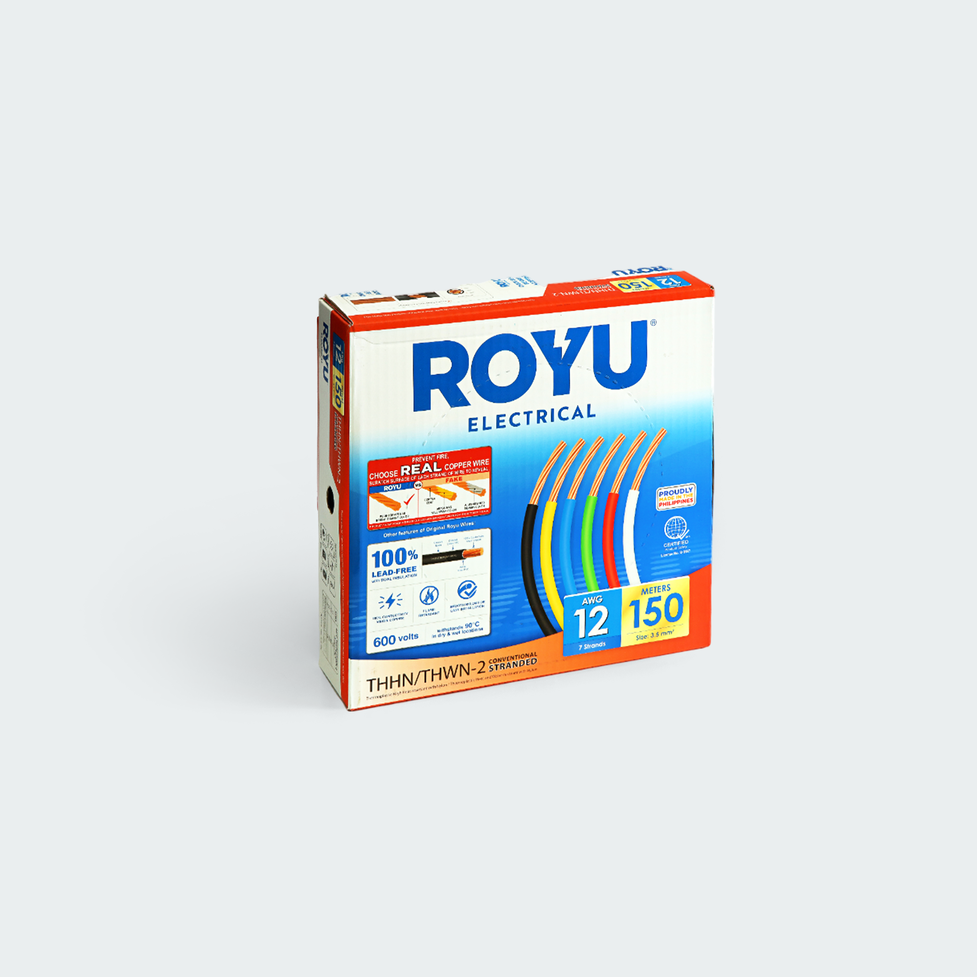 ROYU THHN Circuit 12 AWG