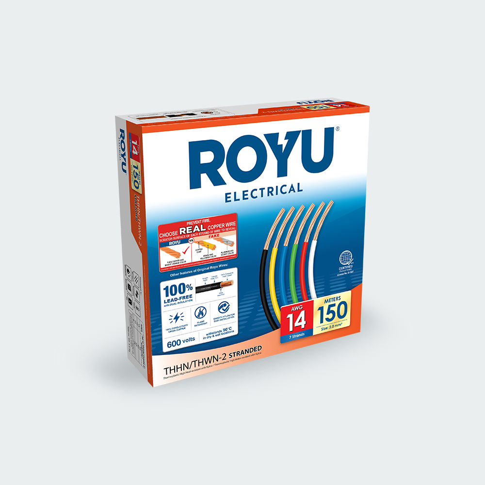 ROYU THHN Circuit 14 AWG