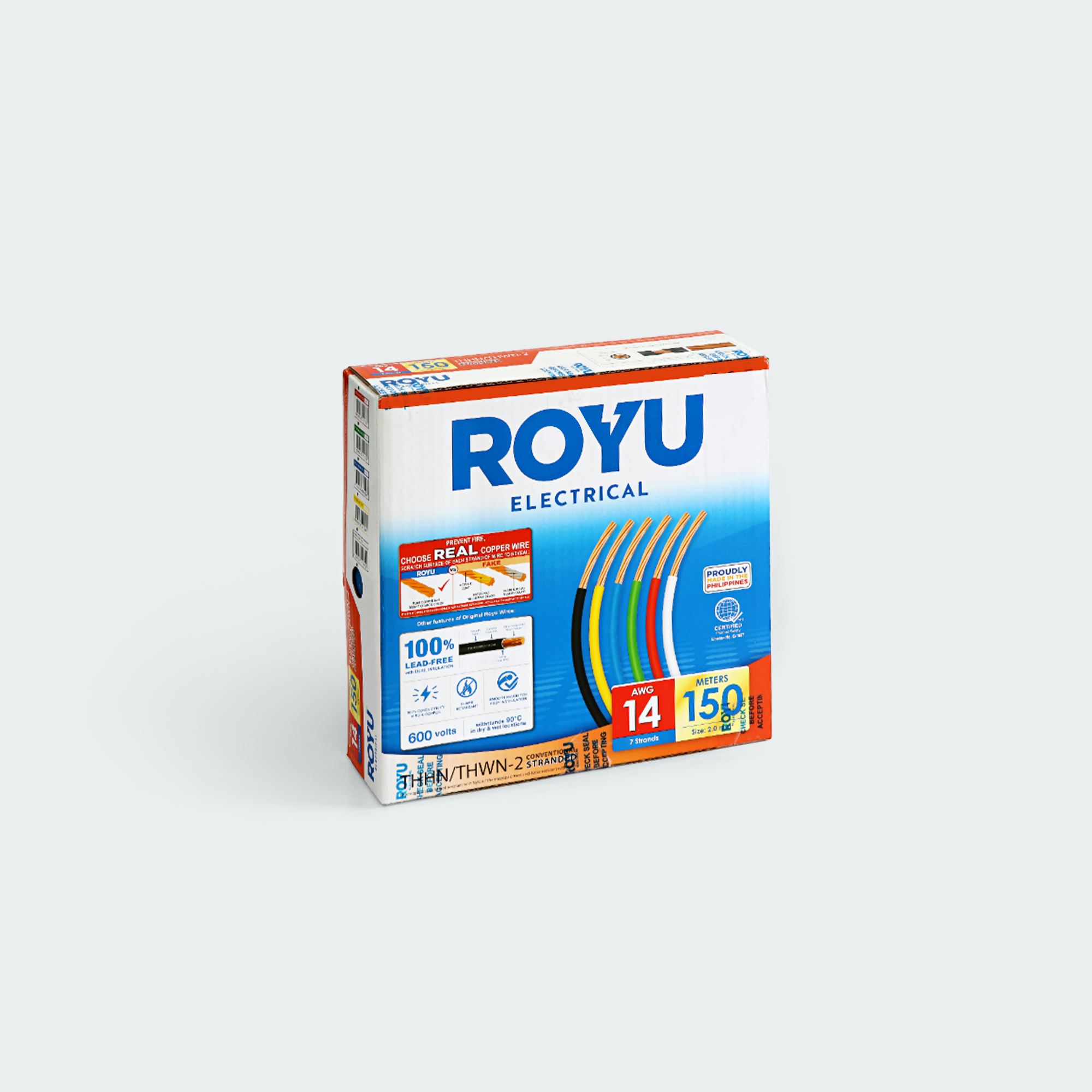 ROYU THHN Circuit 14 AWG