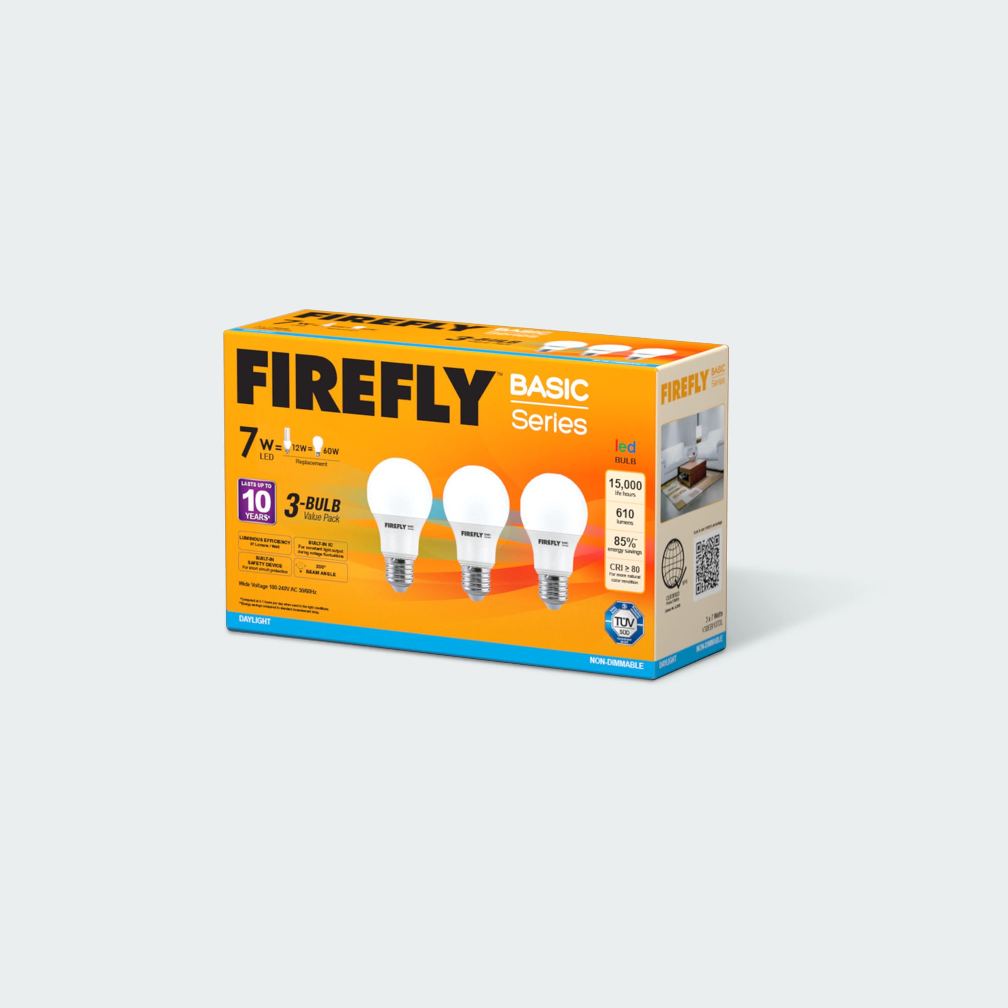 Firefly Basic 3-LED Bulb Value Pack