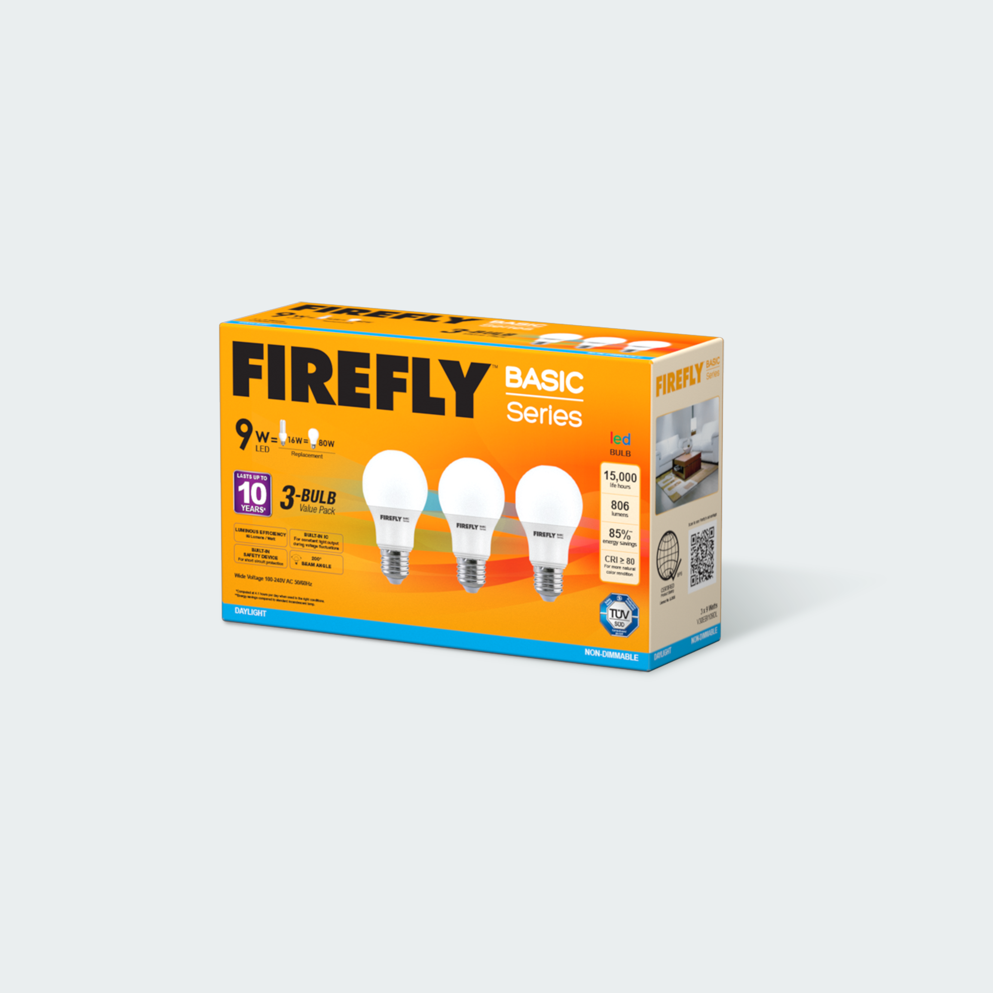Firefly Basic 3-LED Bulb Value Pack