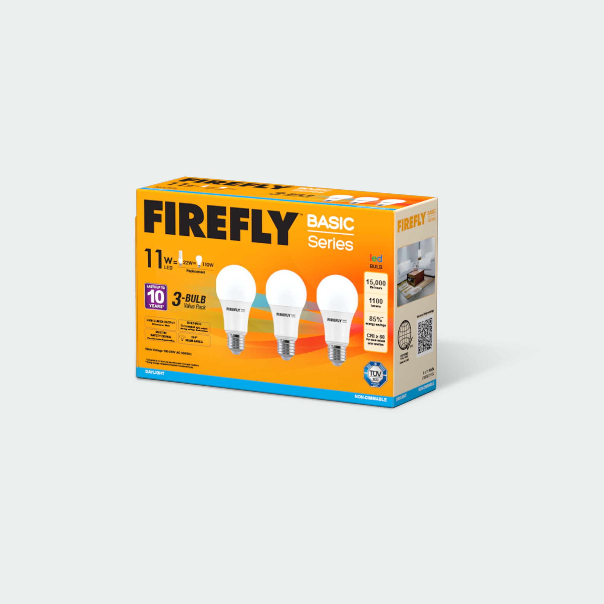 Firefly Basic 3-LED Bulb Value Pack