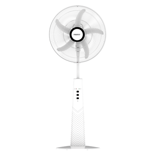 Firefly Rechargeable 18" Stand Fan with Night Light and Remote Control