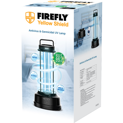 Firefly Yellow Shield Antivirus & Germicidal UV Lamp