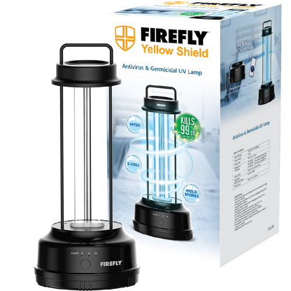 Firefly Yellow Shield Antivirus & Germicidal UV Lamp