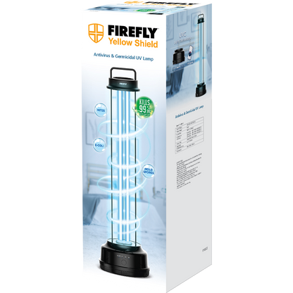 Firefly Yellow Shield Antivirus & Germicidal UV Lamp