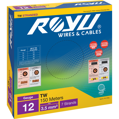 ROYU TW Stranded 12 AWG